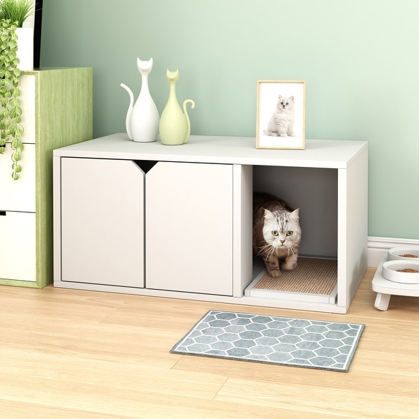 slide litter box