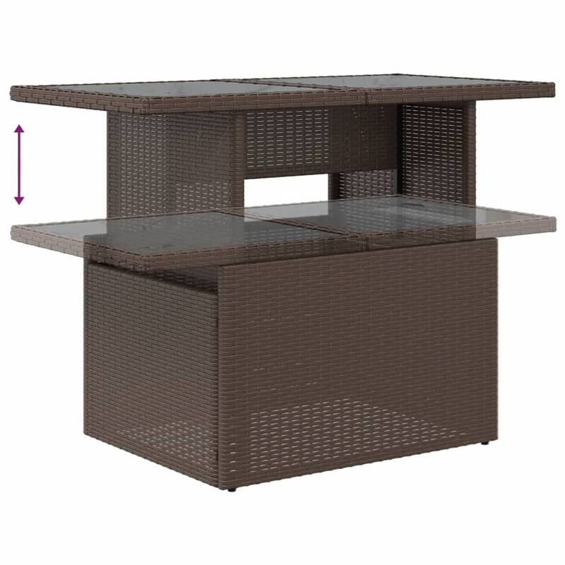 vidaXL Garden Sofa Set - 21.7 x 39.4 x 28.7