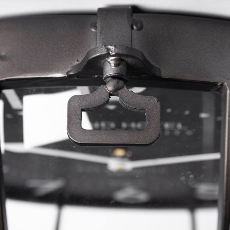 Mercana Bellmond 15" Round Large Industrial Wall Clock - 15.0L x 6.0W x 15.0H