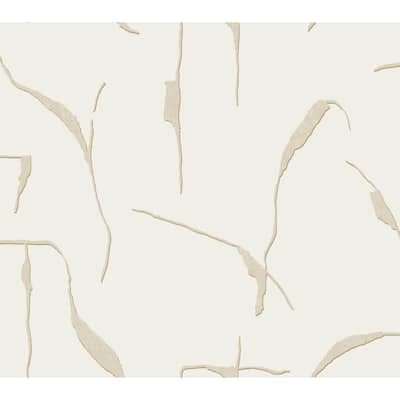 Ivory Coast Caramel and Gold Premium Peel and Stick Wallpaper