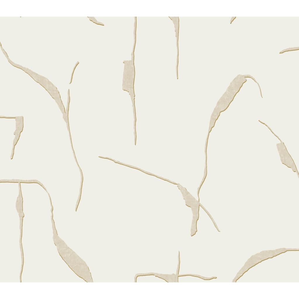 Ivory Coast Caramel and Gold Premium Peel and Stick Wallpaper