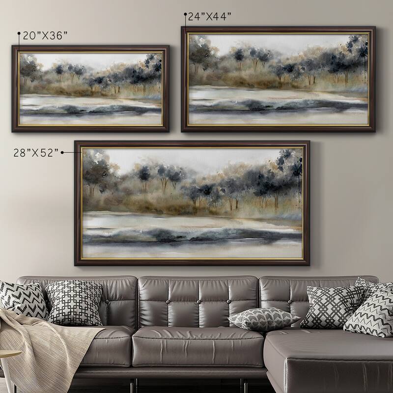 Silent River Premium Framed Canvas- Ready to Hang