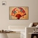 preview thumbnail 59 of 60, Spaniard Fan Canvas Glam Livingroom Wall Art by Art Remedy