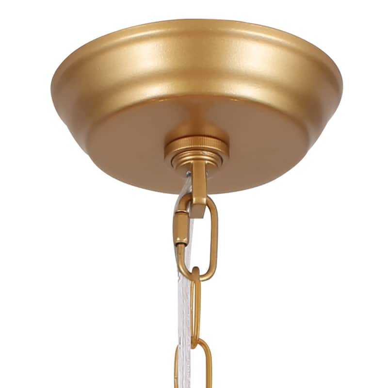 3-Light Farmhouse Globe Chandelier for Dining Room Kitchen Island