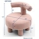 preview thumbnail 7 of 10, 24.4" Modern Fabric Chair Kids Chair for Living Room, Bedroom, Home Decorative - 24.4''×24.4''×25.6''
