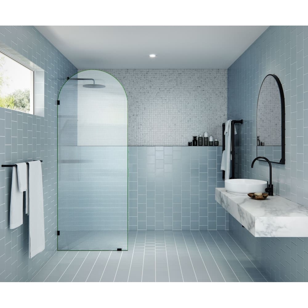 Glass Warehouse ARC-FL-32 Maven 86-3/4" High x 32" Wide Shower Screen