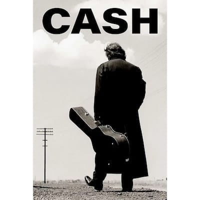 Johnny Cash - Walk Art Poster - 24 x 36 Inch