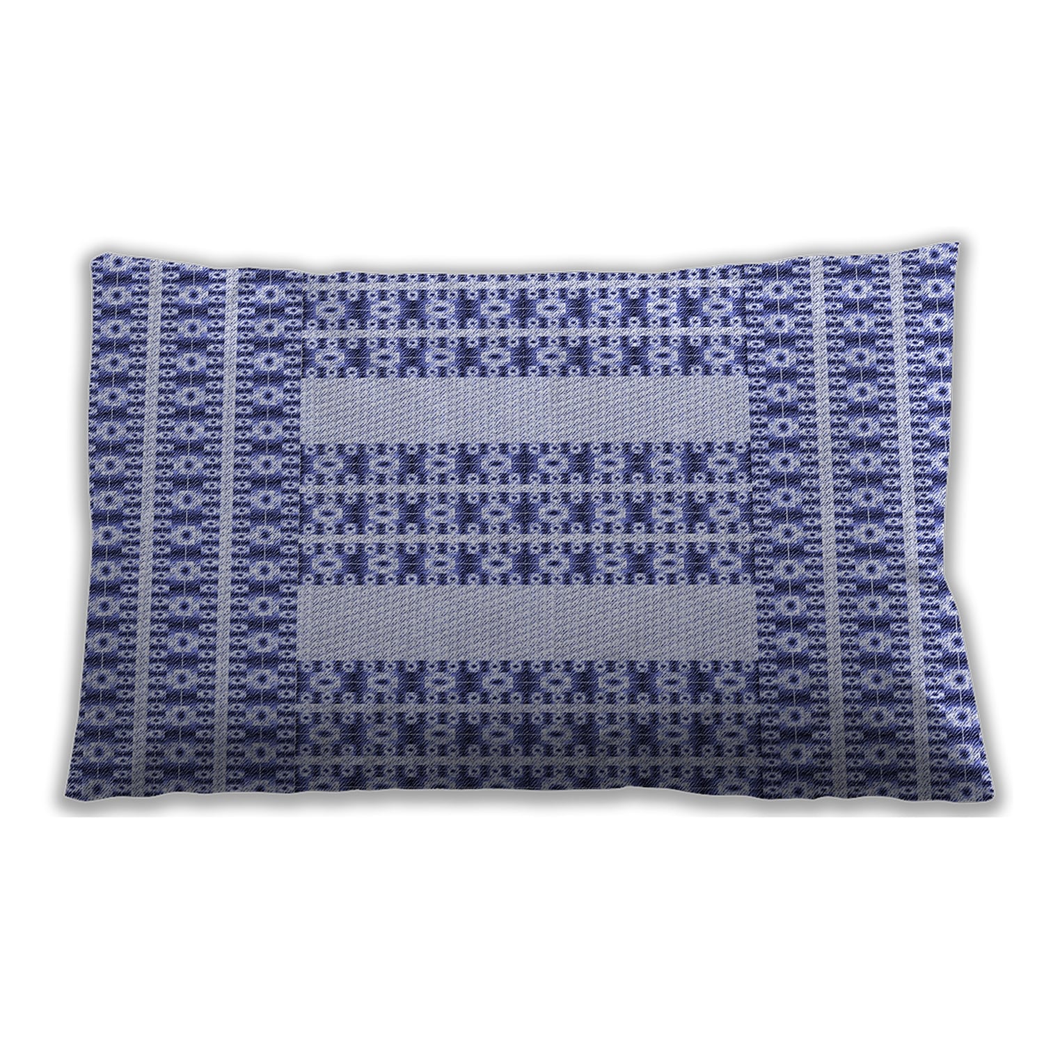 Royal blue lumbar pillow 2025