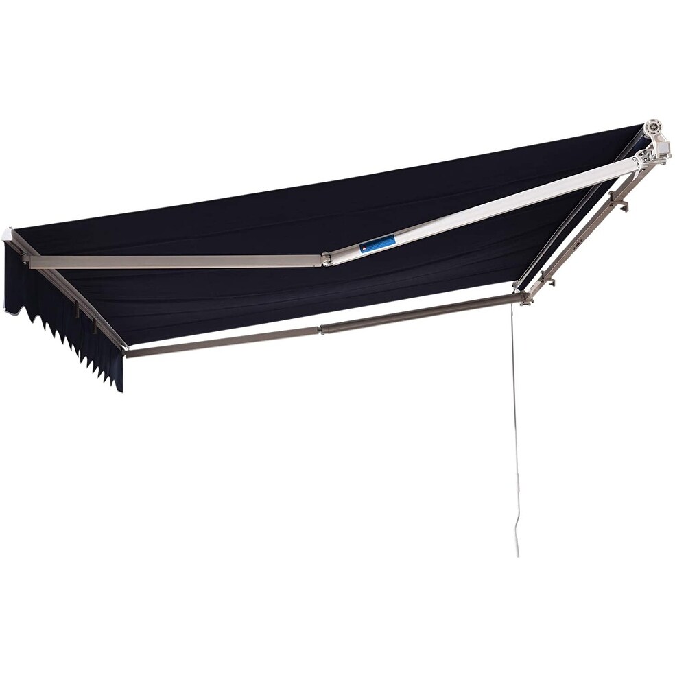 MCombo13x8Feet Manual Retractable Patio 
