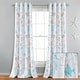 preview thumbnail 5 of 4, Lush Decor Harbor Life Light Filtering Window Curtain Panels Single - 84" x 52"