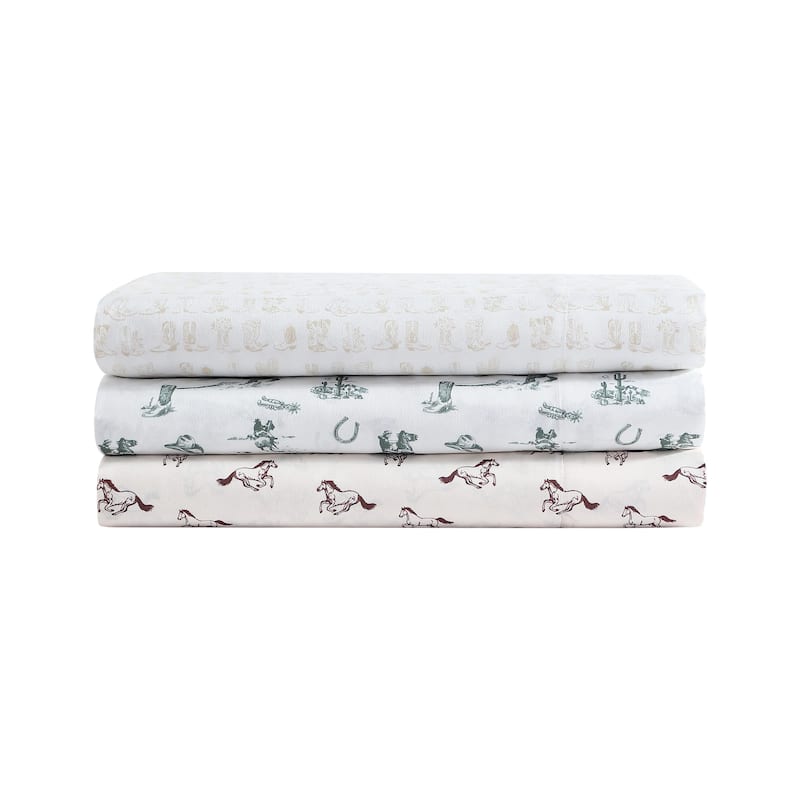 Wrangler Printed Bonus Sheet Set