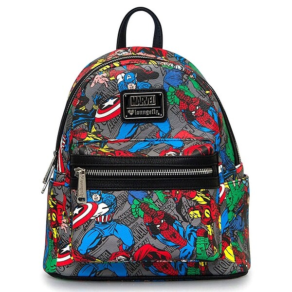 Shop Loungefly x Marvel Character AOP Mini Fashion