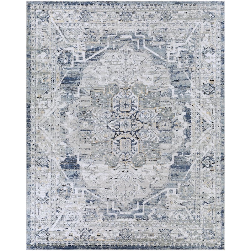 Livabliss Jolie Updated Traditional Medallion Area Rug