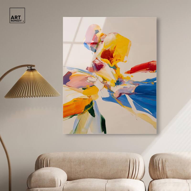 Flippant Bloom I Acrylic by Art Remedy, Ready to Hang