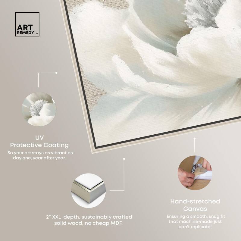 Silken Sepal II Canvas by Art Remedy