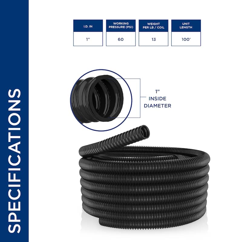 3/4-inch ID Kink Free Heavy x 100-foot Coil