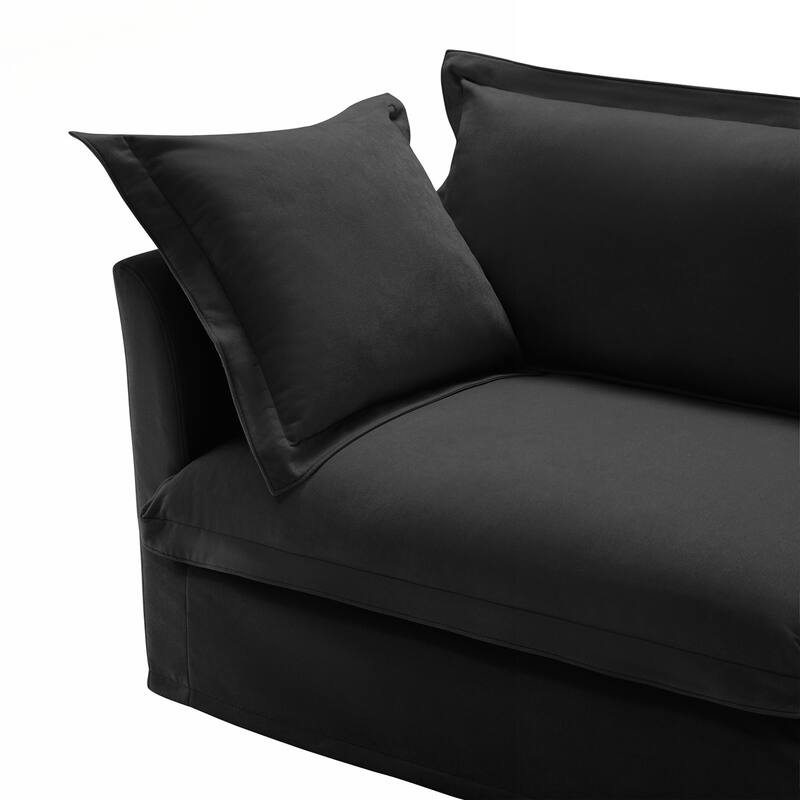 Comfortable Detachable-Covered 2-Seat Sofa for Small Spaces, Stylish and Versatile