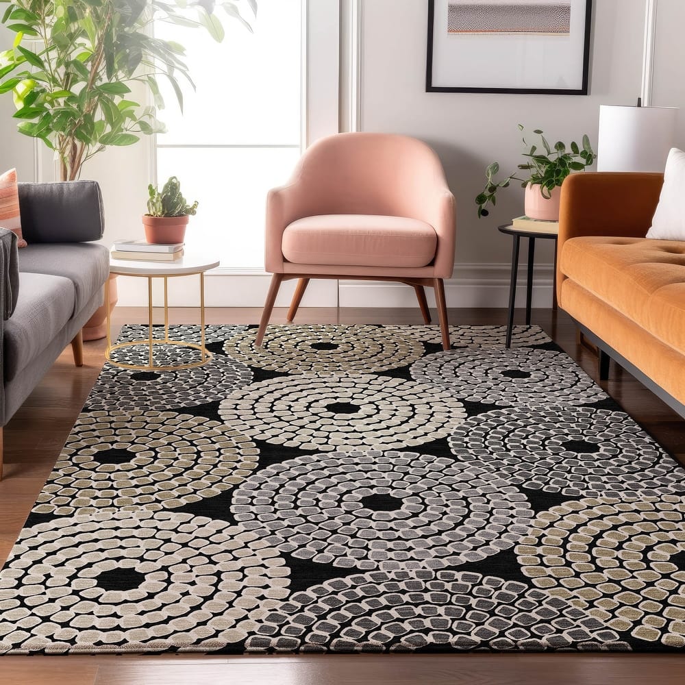 Premium Washable Super Soft Mosaic Colosseum Mayfield Rug