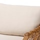 preview thumbnail 6 of 9, bali & pari Babette Modern Bohemian Natural Brown Rattan Arm Chair