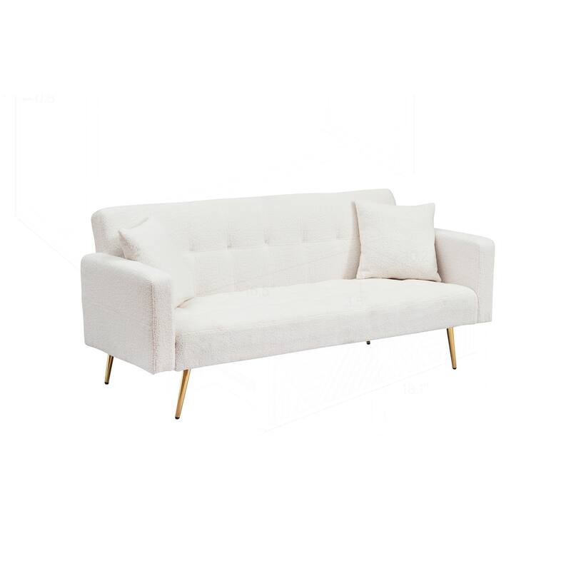 Versatile Fleece Sofa Bed with Multiple Functionalities and Premium Materials