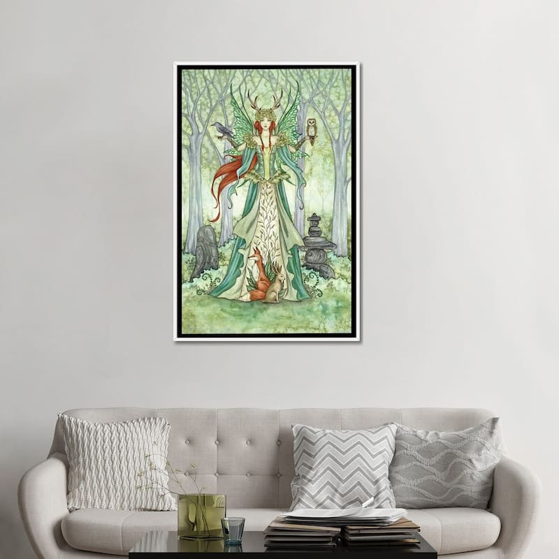 iCanvas "The Caretaker" by Amy Brown Framed Canvas Print