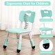 preview thumbnail 34 of 35, Kids Table and 4Chairs Set-Height Adjustable Desk