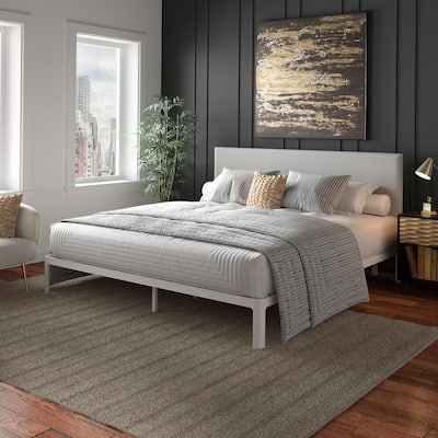 Solleftea Metal Platform Bed by iNSPIRE Q Modern