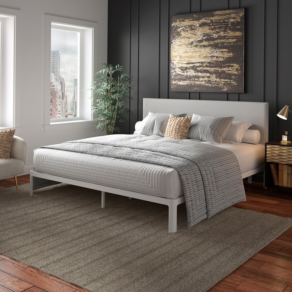 Solleftea Metal Platform Bed by iNSPIRE Q Modern