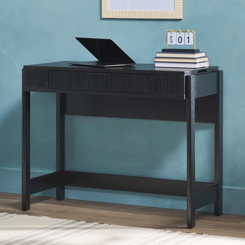 Middlebrook Designs Reeded Lift-Top Desk with Drawer