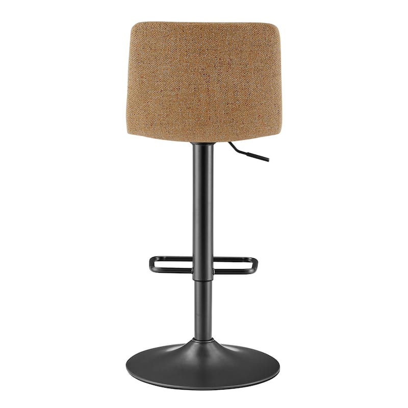 NPD Furniture Bruce Chenille Gaslift Bar Stool (Set of 2)