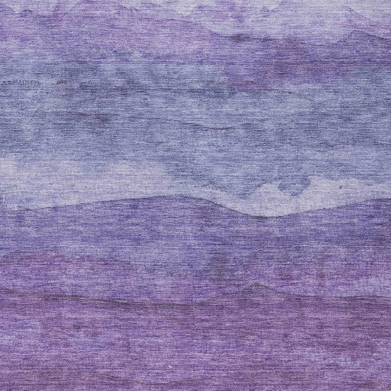 HomeRoots Abstract Modern Rectangle Outdoor Rug