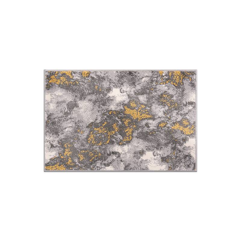 World Rug Gallery Rio Modern Abstract Area Rug