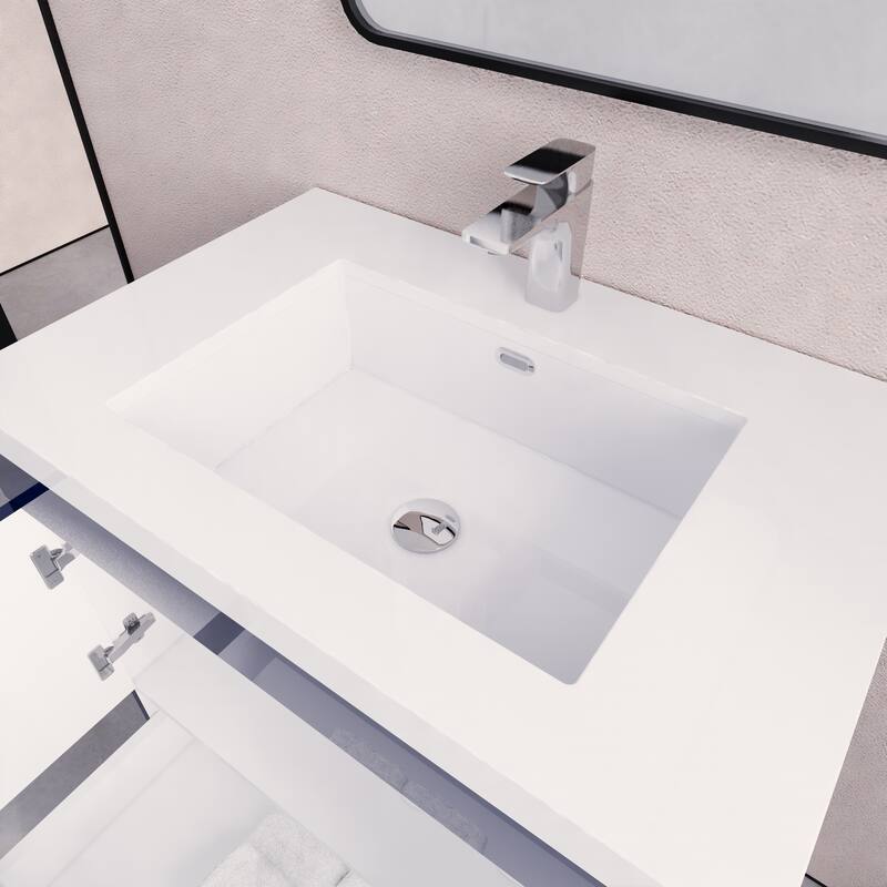 Eliza 30'' Freestanding Vanity with Single Sink