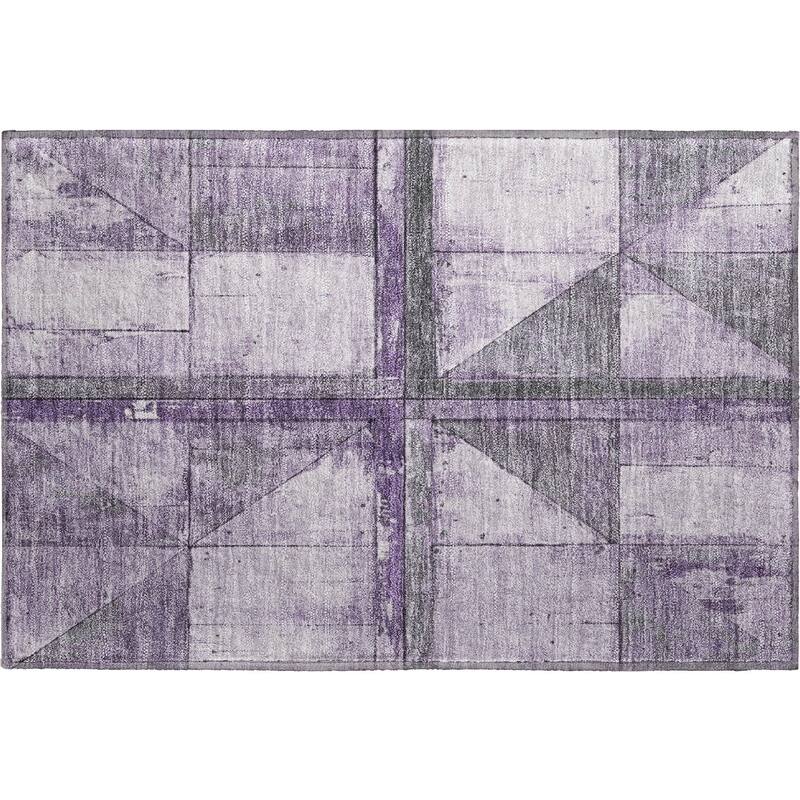 Premium Washable Super Soft Contemporary Geo Mayfield Rug