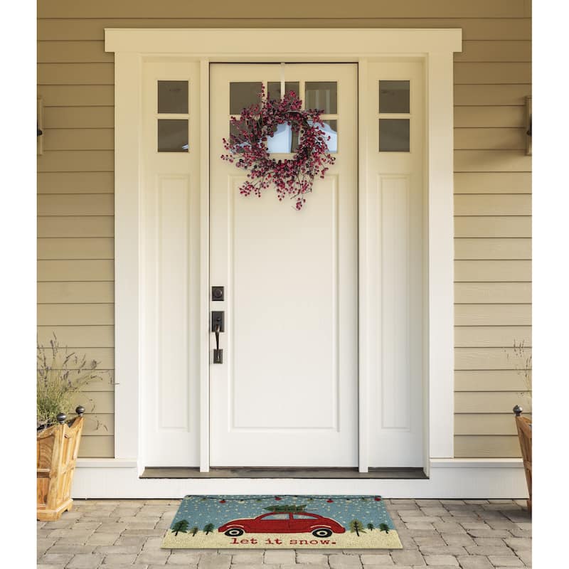 DII Christmas Holiday Doormat