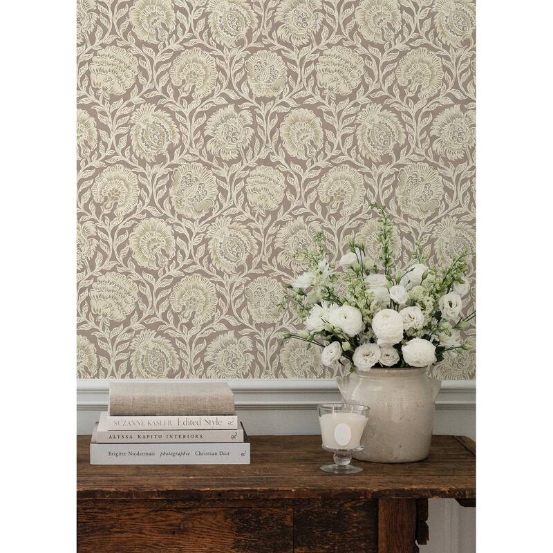 NuWallpaper Nabela Noor Home Aliviya Cha Peel and Stick Wallpaper