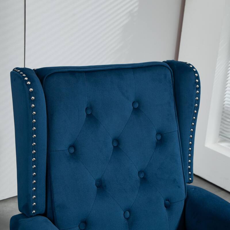 Mid Century Nailhead Decorative Armchair
