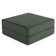 preview thumbnail 23 of 179, Jaxx Unsofa Modular Convertible Sectional Sofa with Fold Out King Sleeper Bed Ottoman. - Corduroy Forest Dark Green