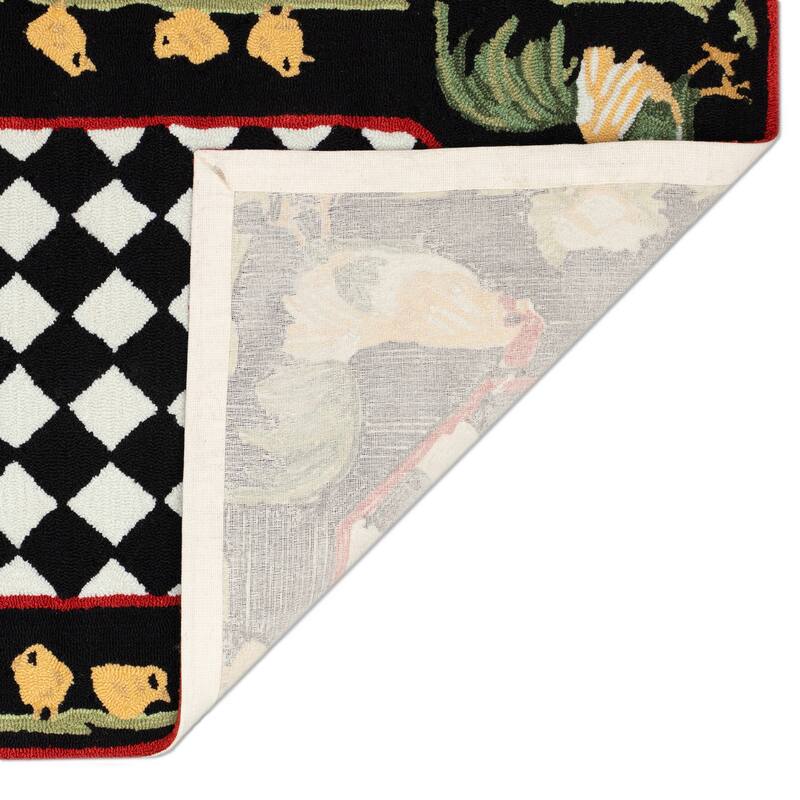 Liora Manne Frontporch Rooster Indoor/Outdoor Rug
