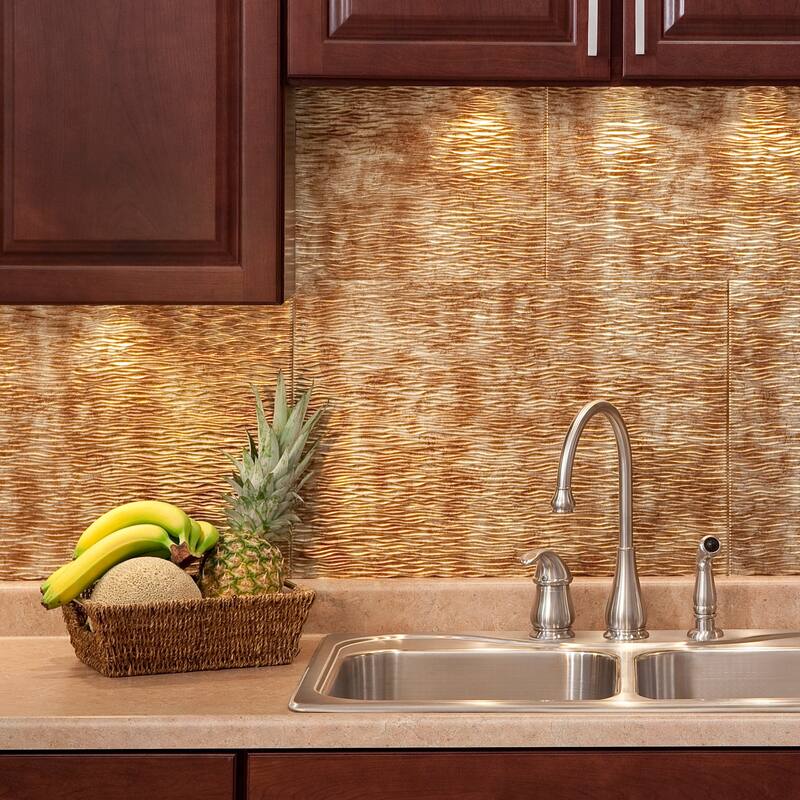FASÄDE Ripple Decorative Vinyl Backsplash Panel