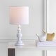 preview thumbnail 1 of 3, SAFAVIEH Lighting 18-inch Harrington LED Table Lamp - 9"x9"x18"