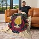 preview thumbnail 18 of 57, Warner Brothers Harry Potter Silk Touch Throw Blanket