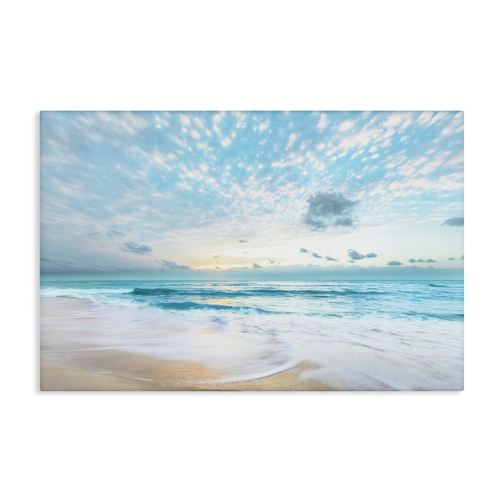 Stupell Sun Bleached Ocean Shore Canvas Wall Art Design By Danita Delimont