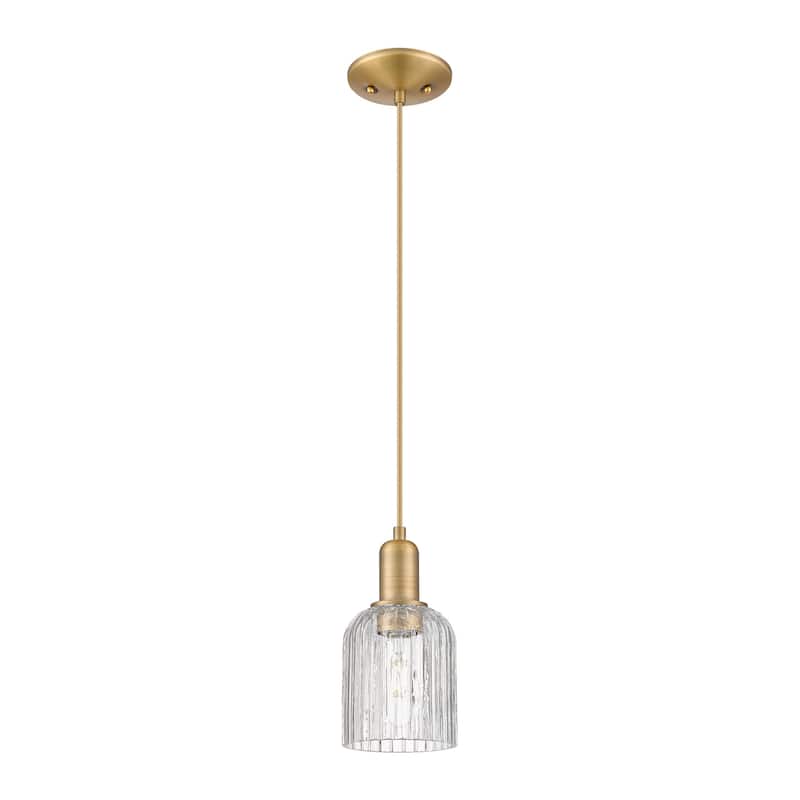 Innovations Lighting Downtown Urban - Bridal Veil - 1 Light 5" Cord Hung Mini Pendant