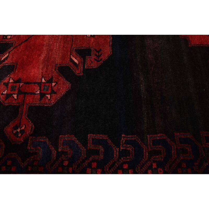 ECARPETGALLERY Hand-knotted Konya Anatolian Dark Navy Wool Rug - 4'9 x 9'3