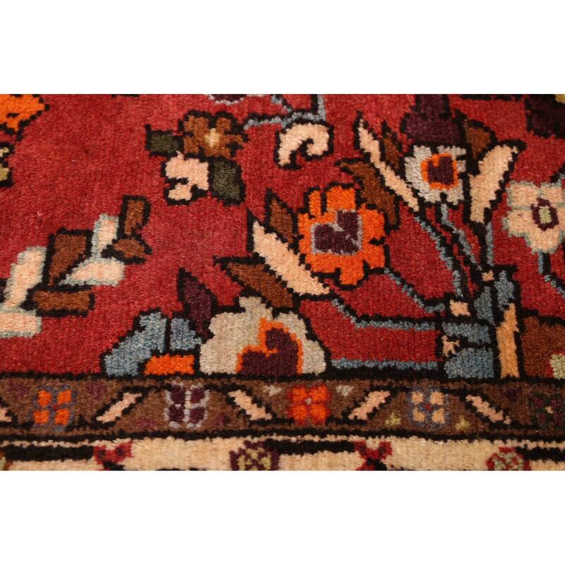 ECARPETGALLERY Hand-knotted Anadol Dark Red Wool Rug - 2'8 x 8'9
