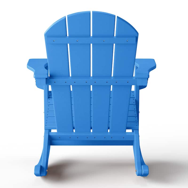 Polytrends Laguna Hdpe All Weather Outdoor Patio Rocking Chair