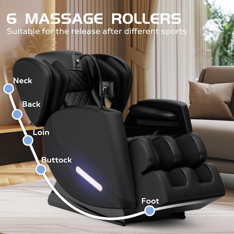 Massage Chair Recliner with Zero Gravity with Full Body Air Pressure