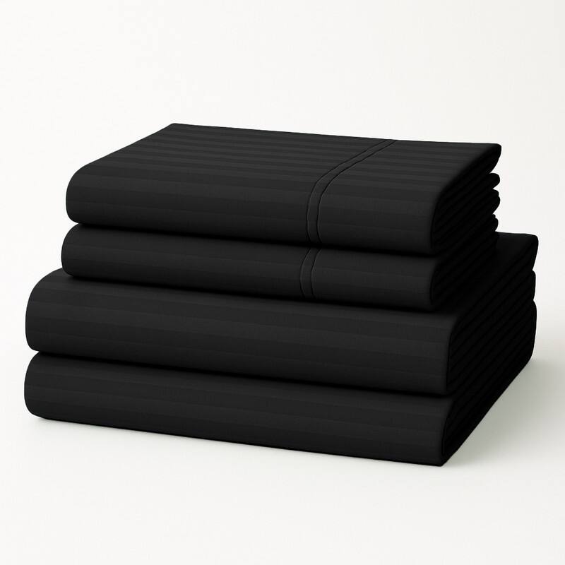 Premium Breathable Cotton Deep Pocket Sheet Set Hotel-Quality Comfort