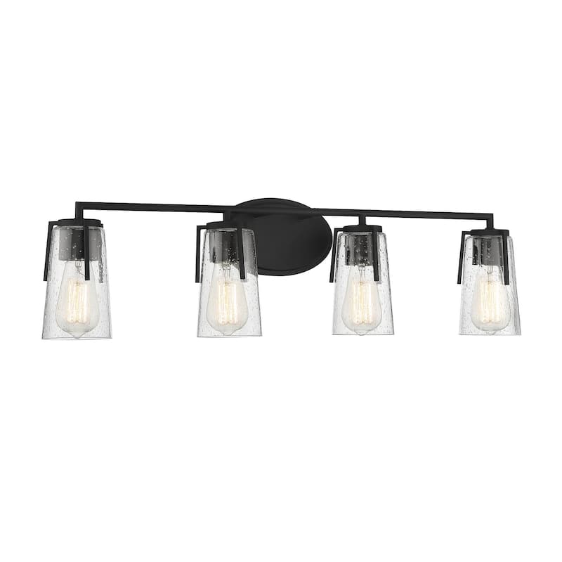 Savoy House Sacremento 4 Light 32" Wide Bathroom Vanity Light